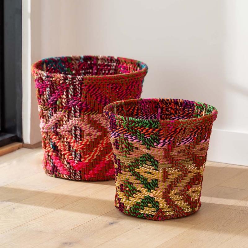 Chindi Baskets, Set of 2
