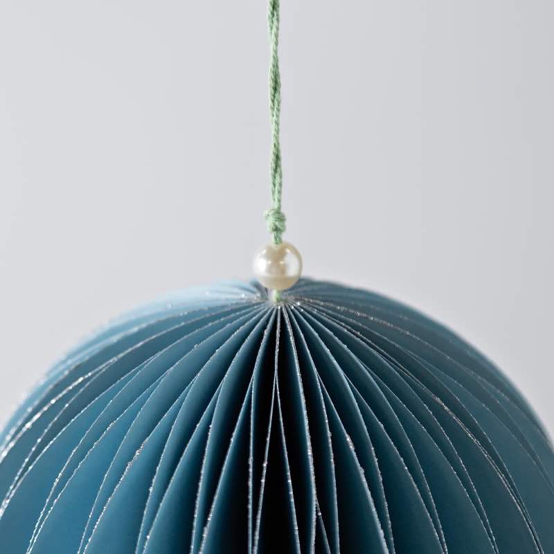 VivaTerra Paper Ball Ornament - Thumbnail 2