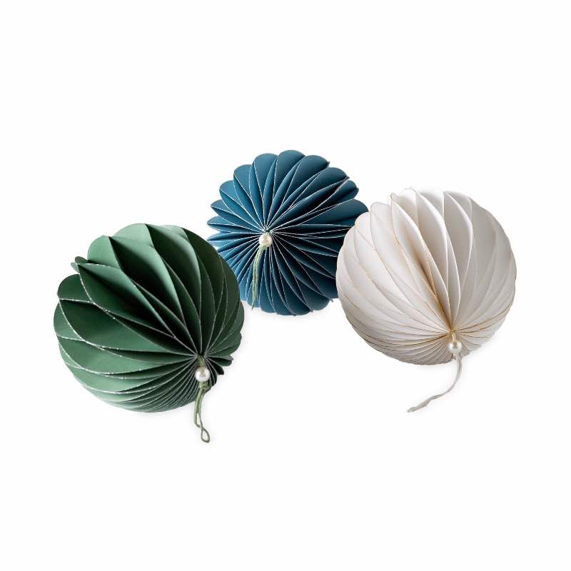 VivaTerra Honeycomb Paper Ball Ornament - Thumbnail 5