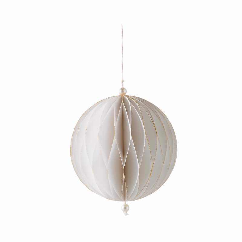 VivaTerra Honeycomb Paper Ball Ornament - Thumbnail 2