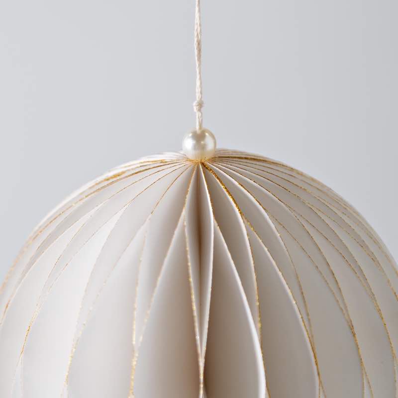 VivaTerra Honeycomb Paper Ball Ornament - Thumbnail 3