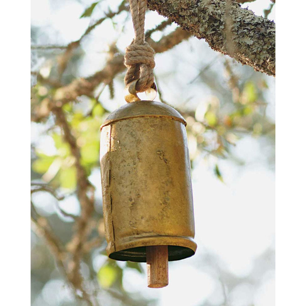 Antique Brass Bell, Large Brass Bell, Brass Temple Bell, Large