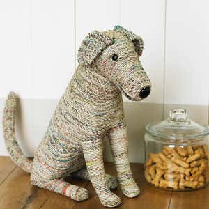 Recycled Newspaper Rascal & Rover Dogs