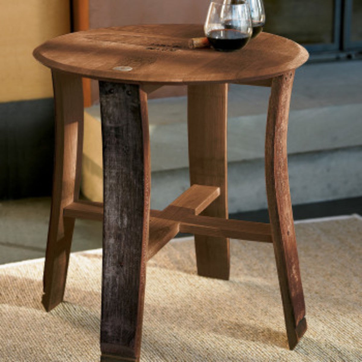 Barrel Stave Table