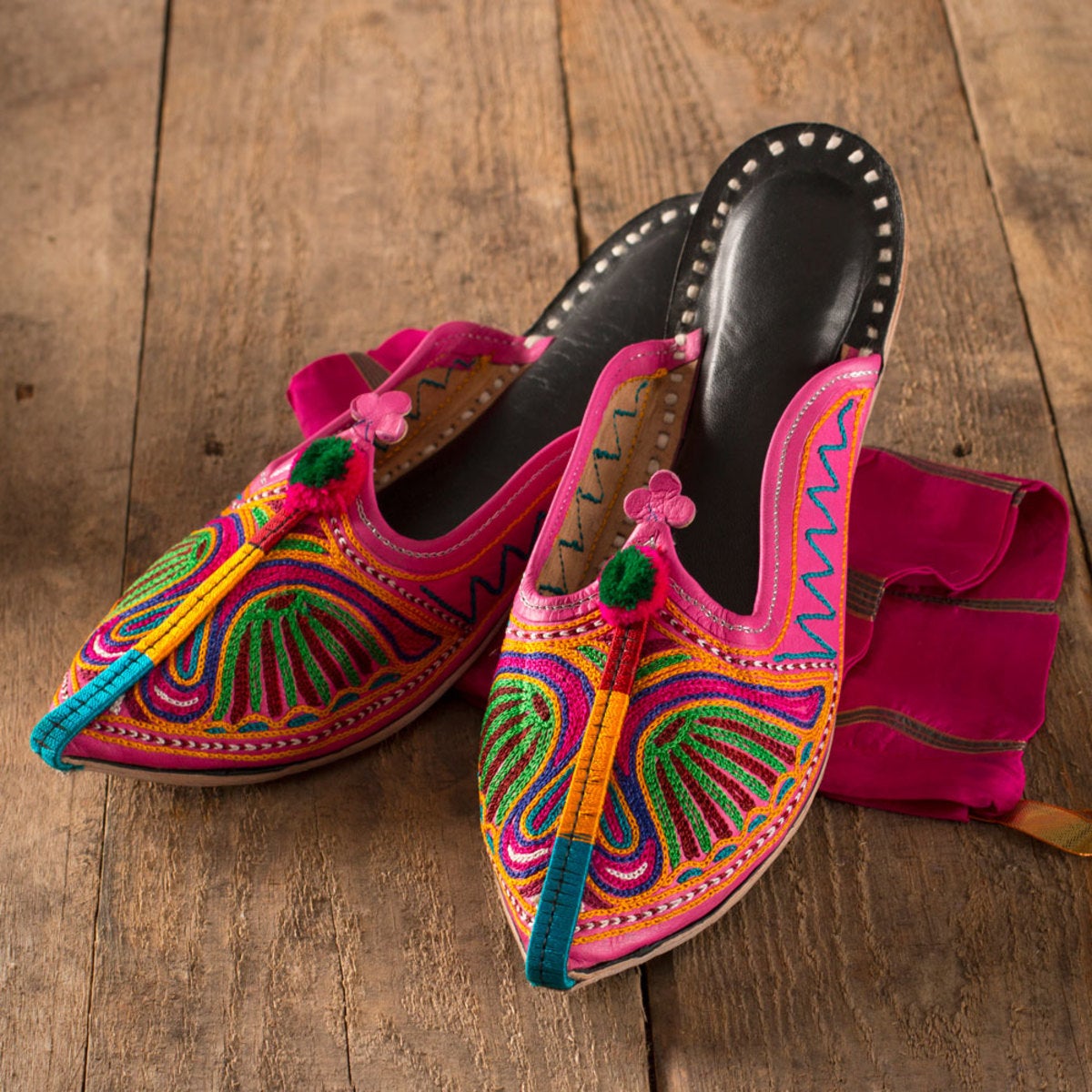 Jaipur Embroidered Slippers