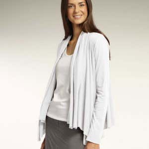 Daily Cardigan - Silver - Silver - Large