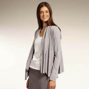 Daily Cardigan - Silver - Silver - Large