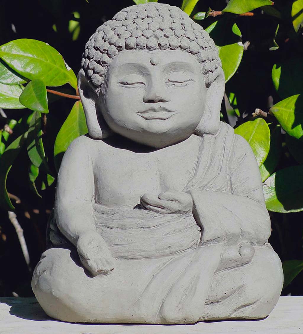 Tranquil Mini Meditative Buddha Statue