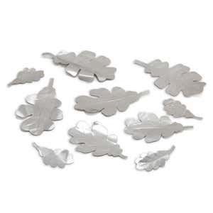 Decorative Mini Silver Leaves Set