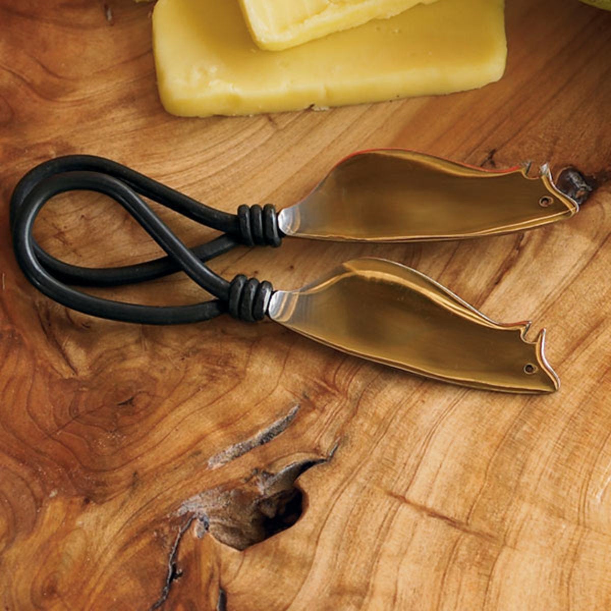 Mouse-Shaped Cheese Knives, Set of 2