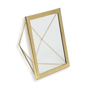 Geo Angles Metallic Frames - Gold
