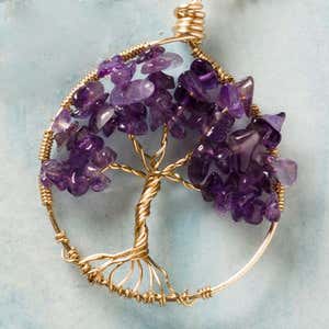 Wired Tree of Life Necklace
