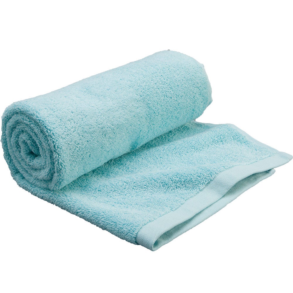 Premium Carded Cotton Wash Cloth, Set of 2 - Aqua