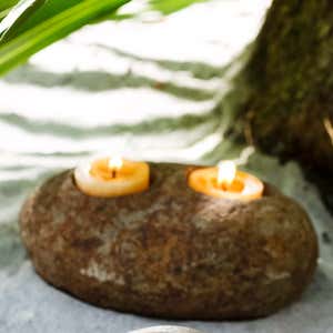 Natural Stone Tealight Holders