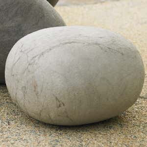 Felted Merino Wool Stones, Gray