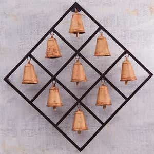 Diamond Framed Iron Bells