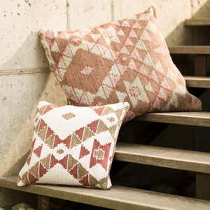 Reversible Indoor/Outdoor Diamond Pillows