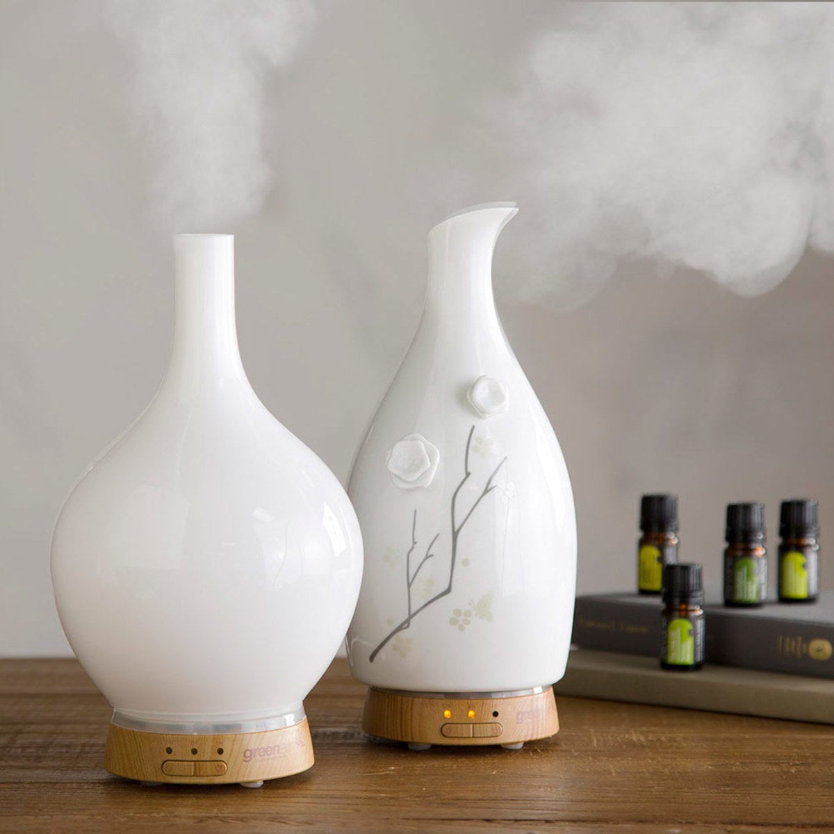 Aromatherapy Vase Diffusers & Therapeutic Essential Oils