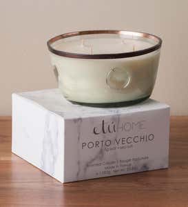 Large French Copper Rim Scented Candle