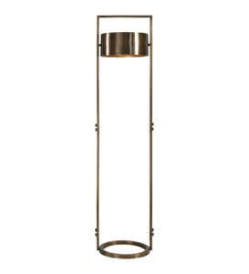 Ilario Brass Framed Cylindrical Lamp Collection