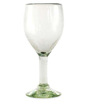 Maya Recycled Wine Glass - Clear
