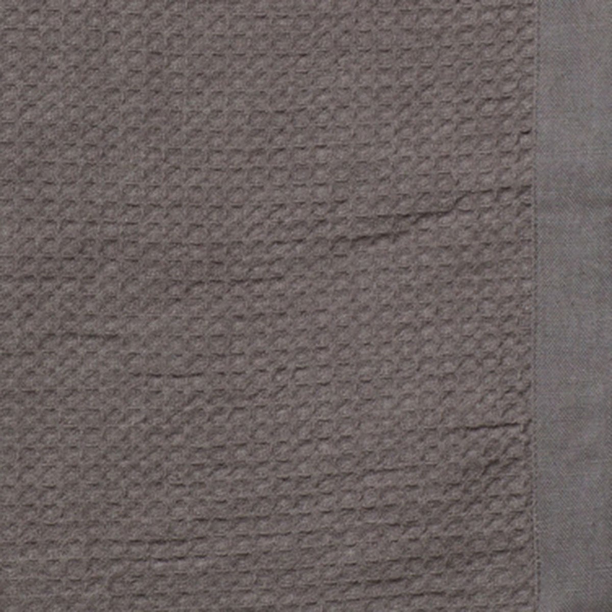 Belgian Flax Linen Waffle Weave Wash Cloth - Dark Gray