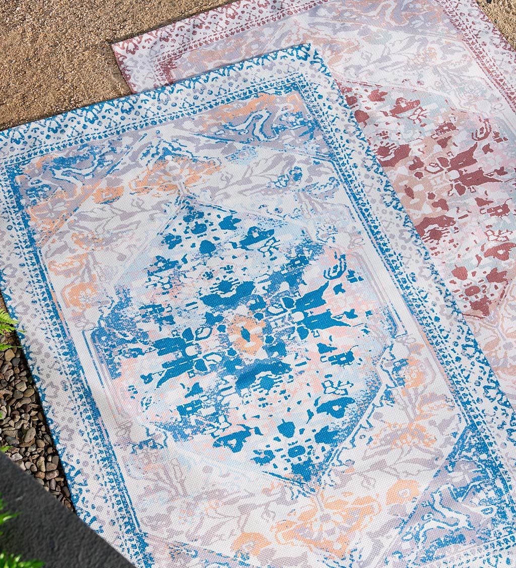 Indoor/ Outdoor Soft Recycled Printed Rug Collection