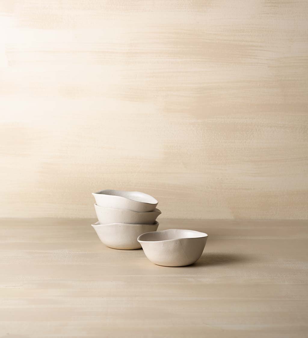 Golwe Ceramic Nibble Bowls, Set of 4