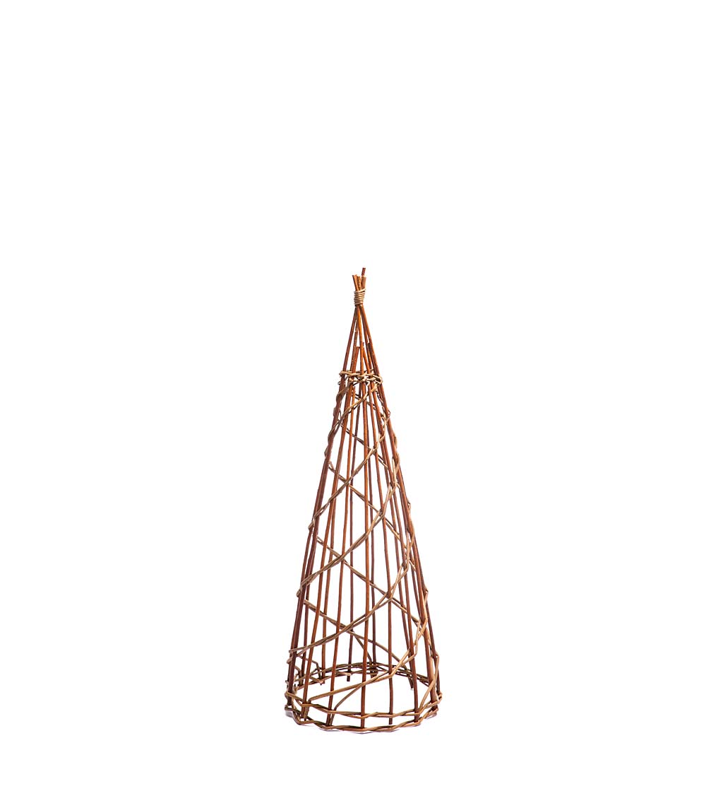 Nested Willow Twig Trees, Set of 3