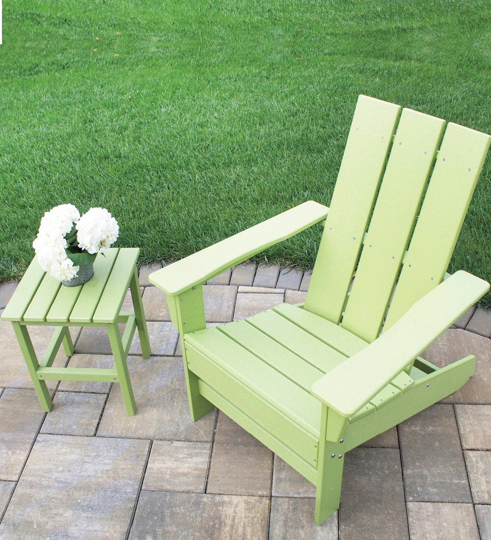 Aria Adirondack Chair and Table, Set of 3