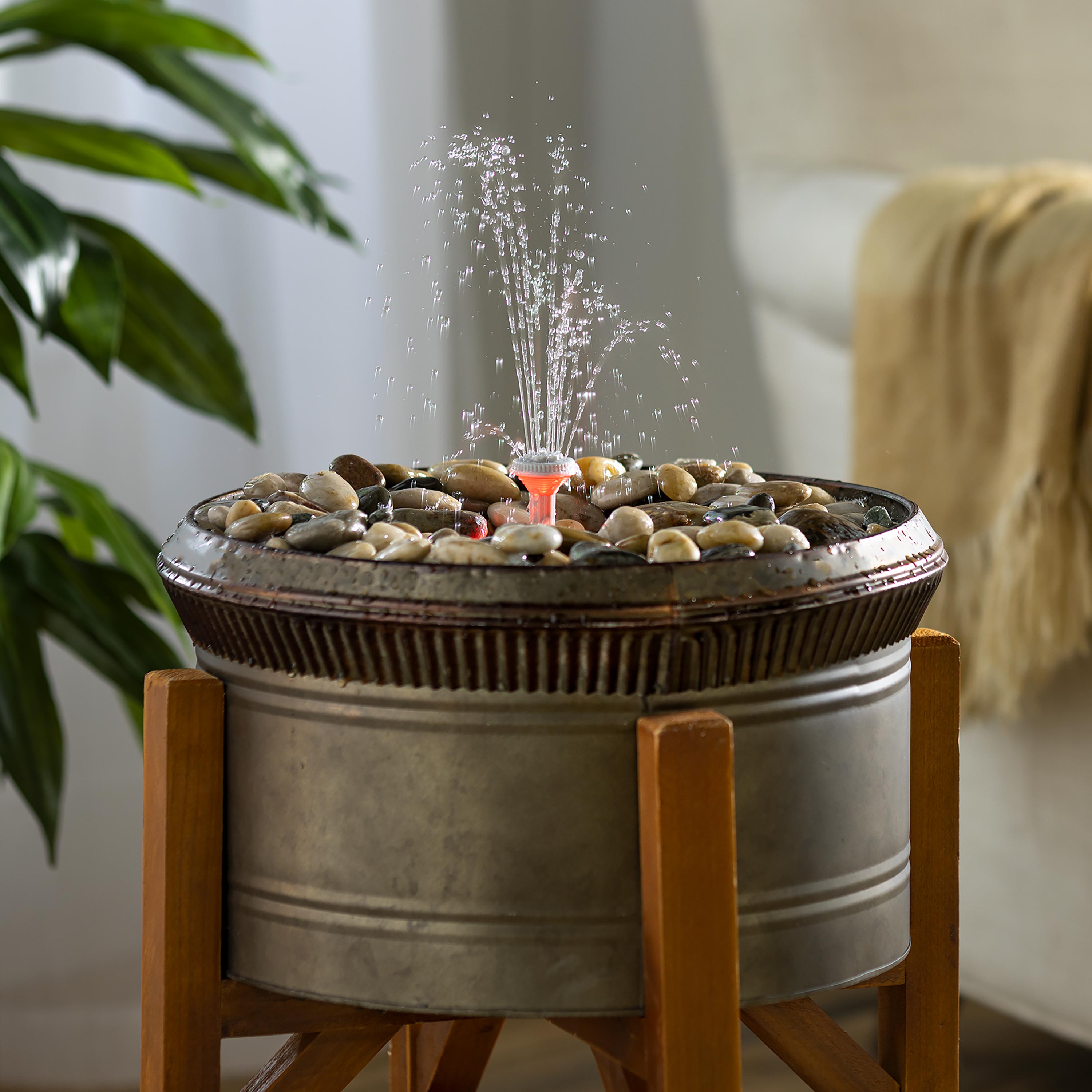 Hydria Cordless Rechargeable Smart Fountain Water Feature Kit
