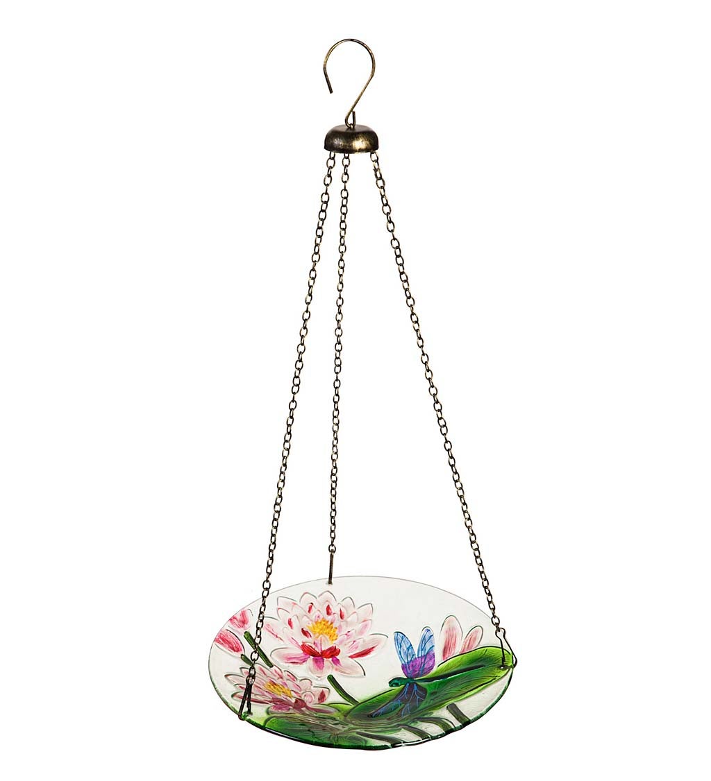 Hanging Glass Birdbath swatch image