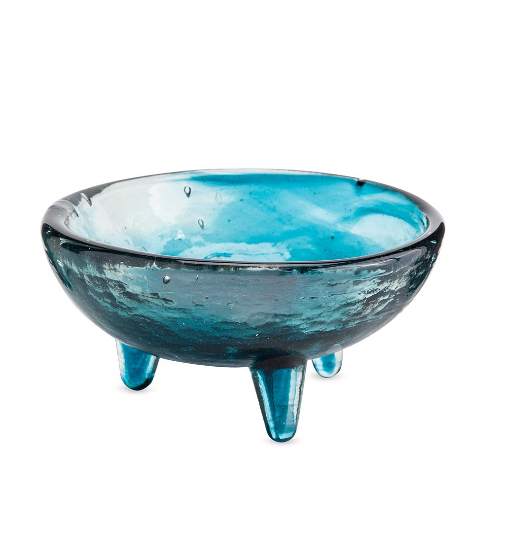 Recycled Glass Molcajete Serving Bowls