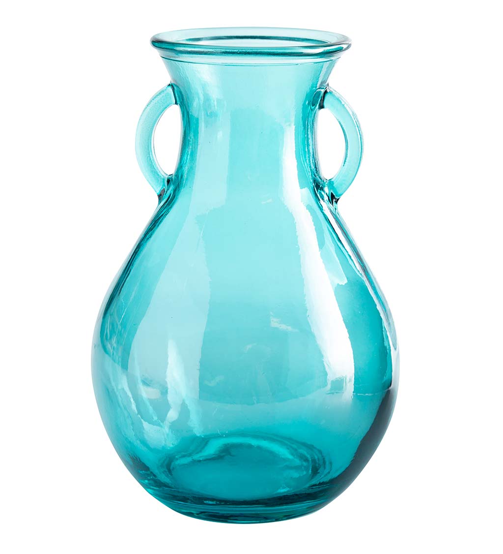 Recycled Glass Pitcher Vase swatch image