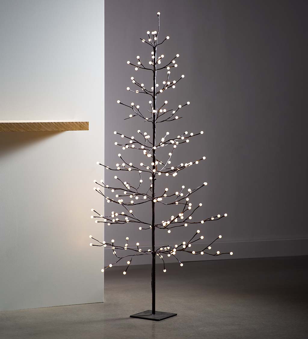 Indoor/Outdoor Small Globe Lighted Tree Collection