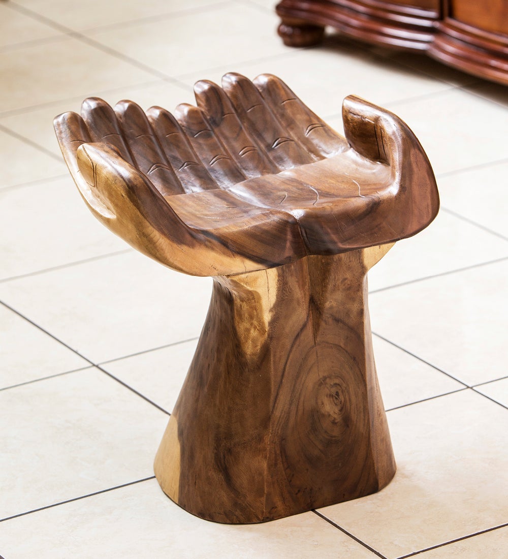 Carved Double Hand Chair