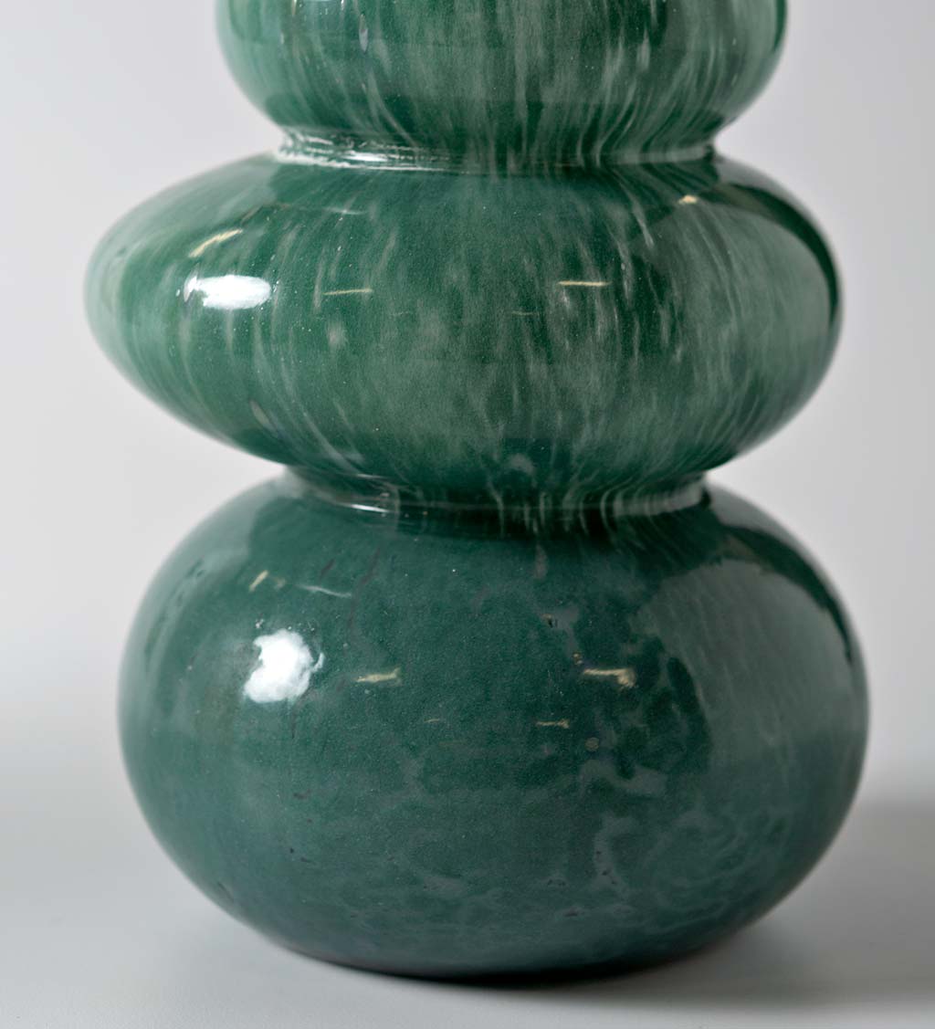 Cairn Glass Vases, Set of 3