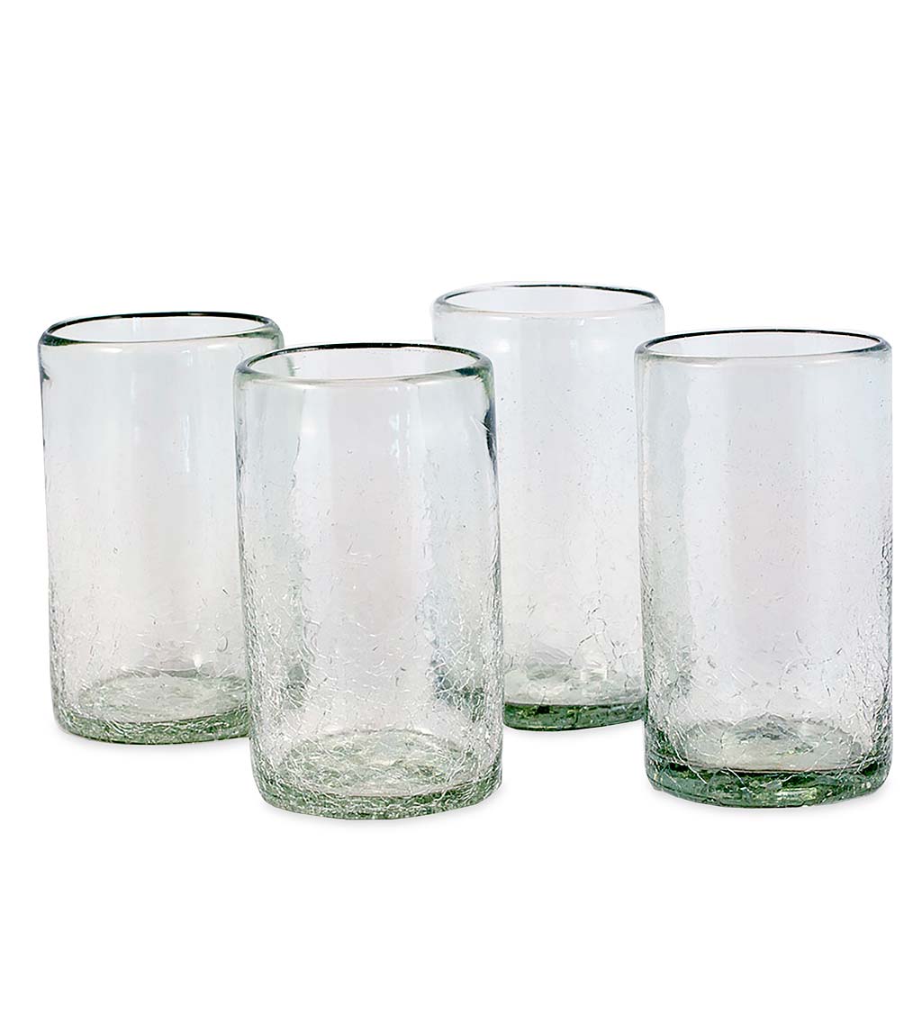 Maya Clear Pint Glasses, Set of 4