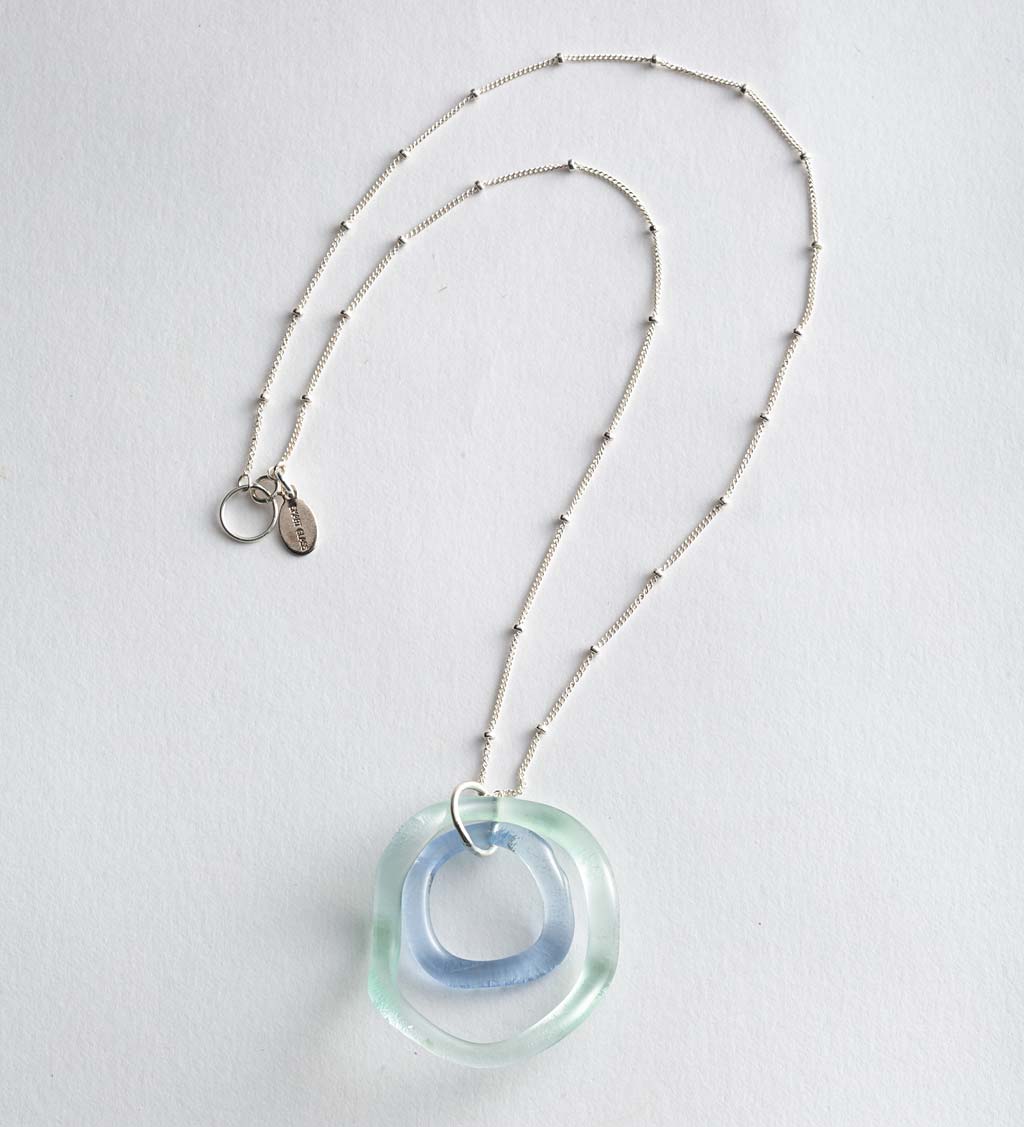 Recycled Wave Glass Jewelry Collection