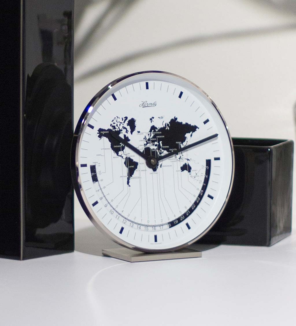 World Time Zone Table Clock