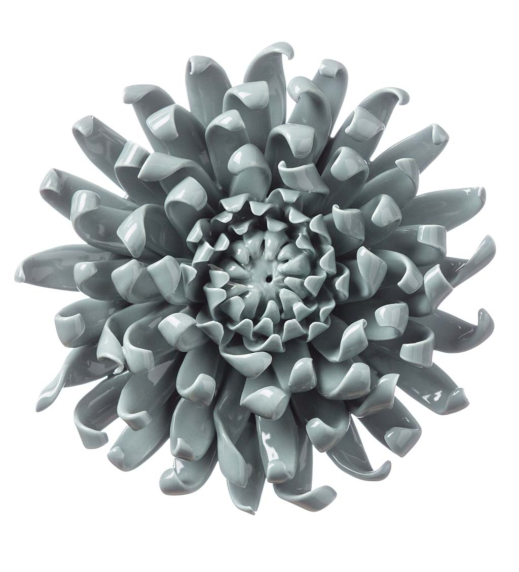 Ceramic Wall Flowers, 6" swatch image