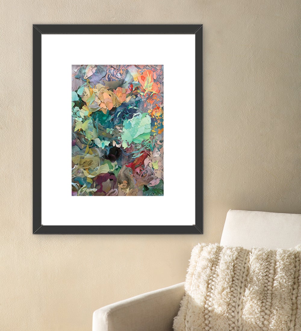 "When Darkness Is At Its Darkest, That Is The Beginning of All Light" Framed Print by Alexandra Chiou