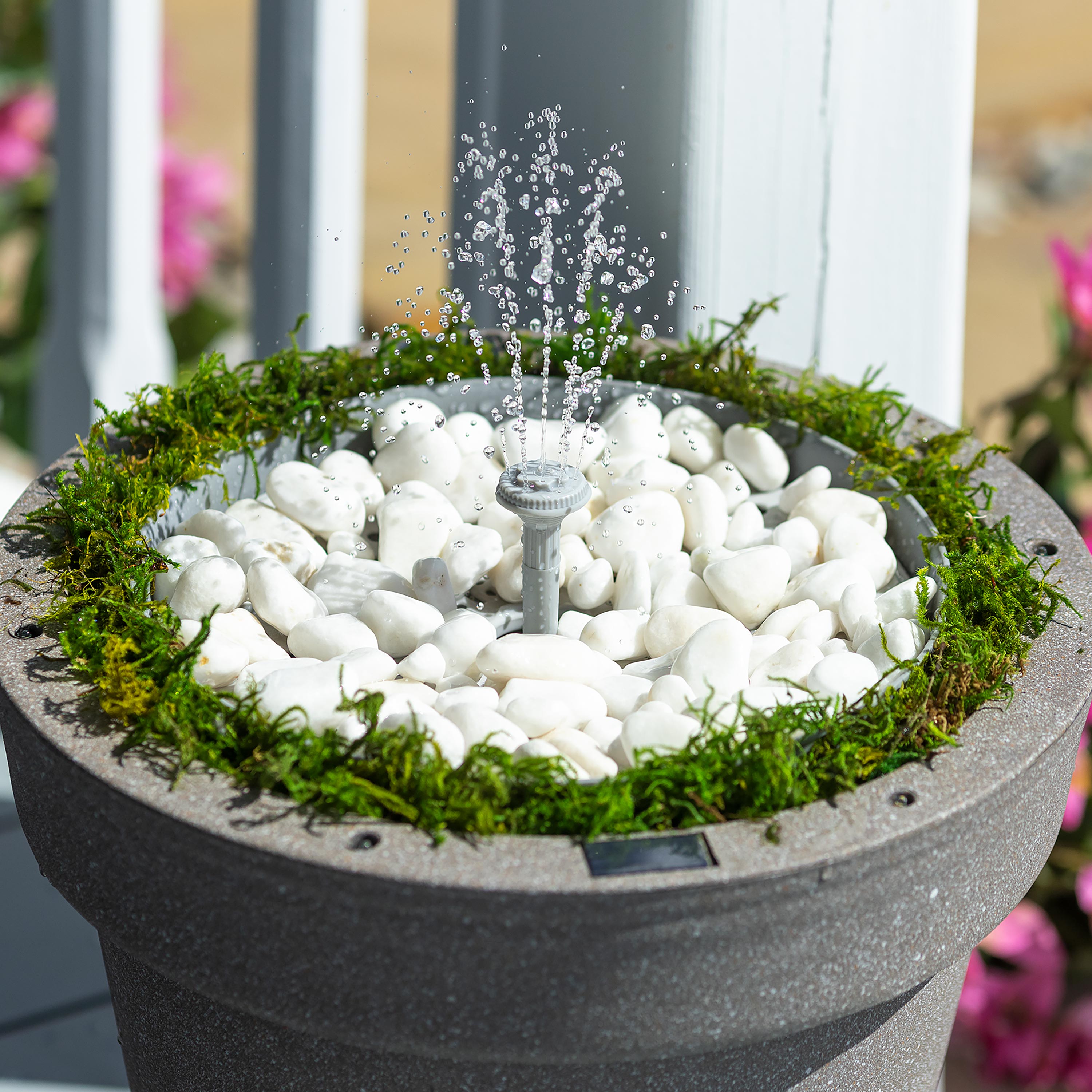 Hydria Cordless Rechargeable Smart Fountain Water Feature Kit