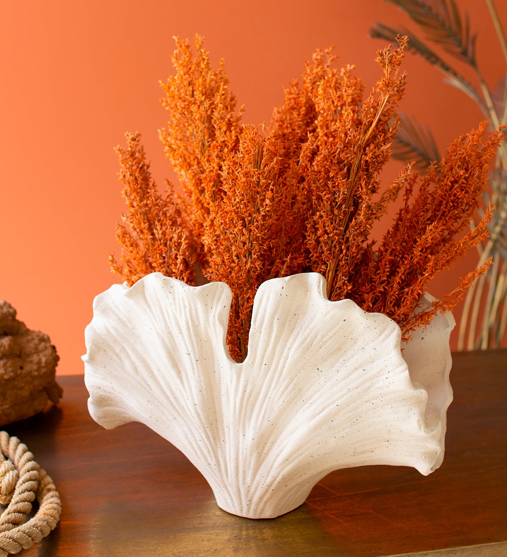 Ceramic Coral-Shaped Vase