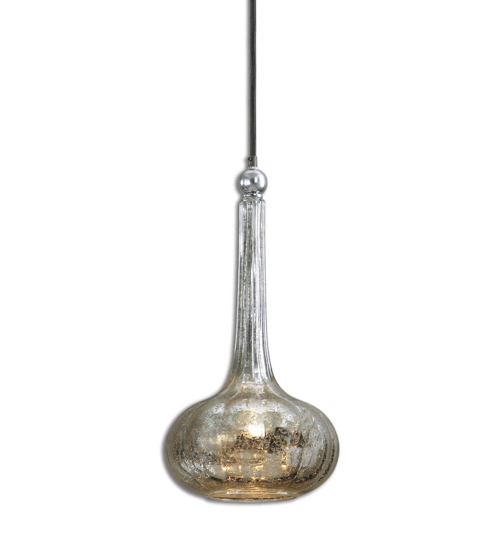 Oristano Mercury Glass Pendant Light