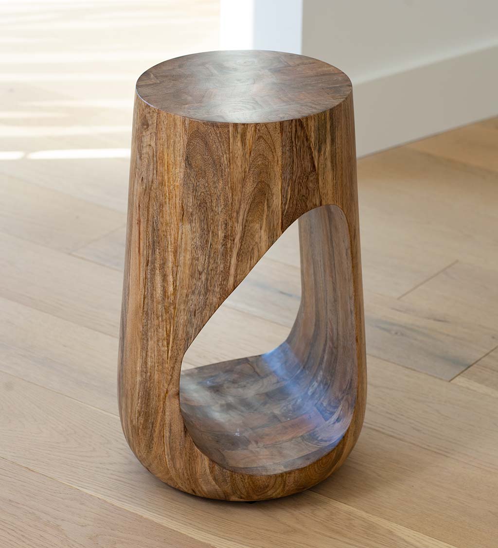 Askew Cut-Out Accent Table