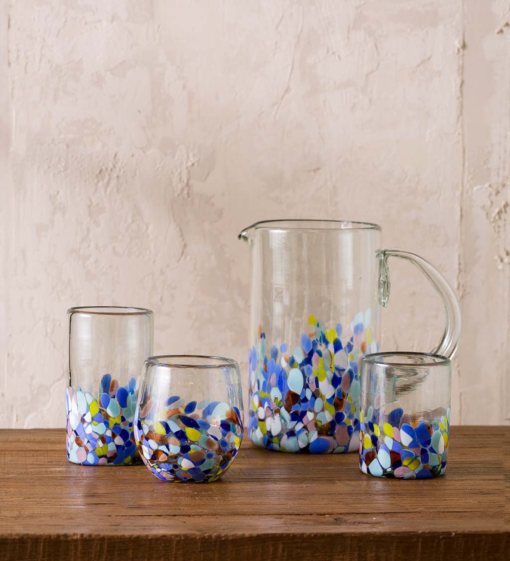Riviera Recycled Glass Pitcher