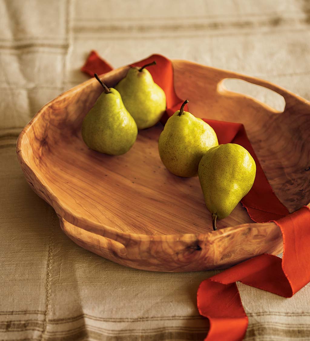 Rustic Root of the Earth Serving Tray