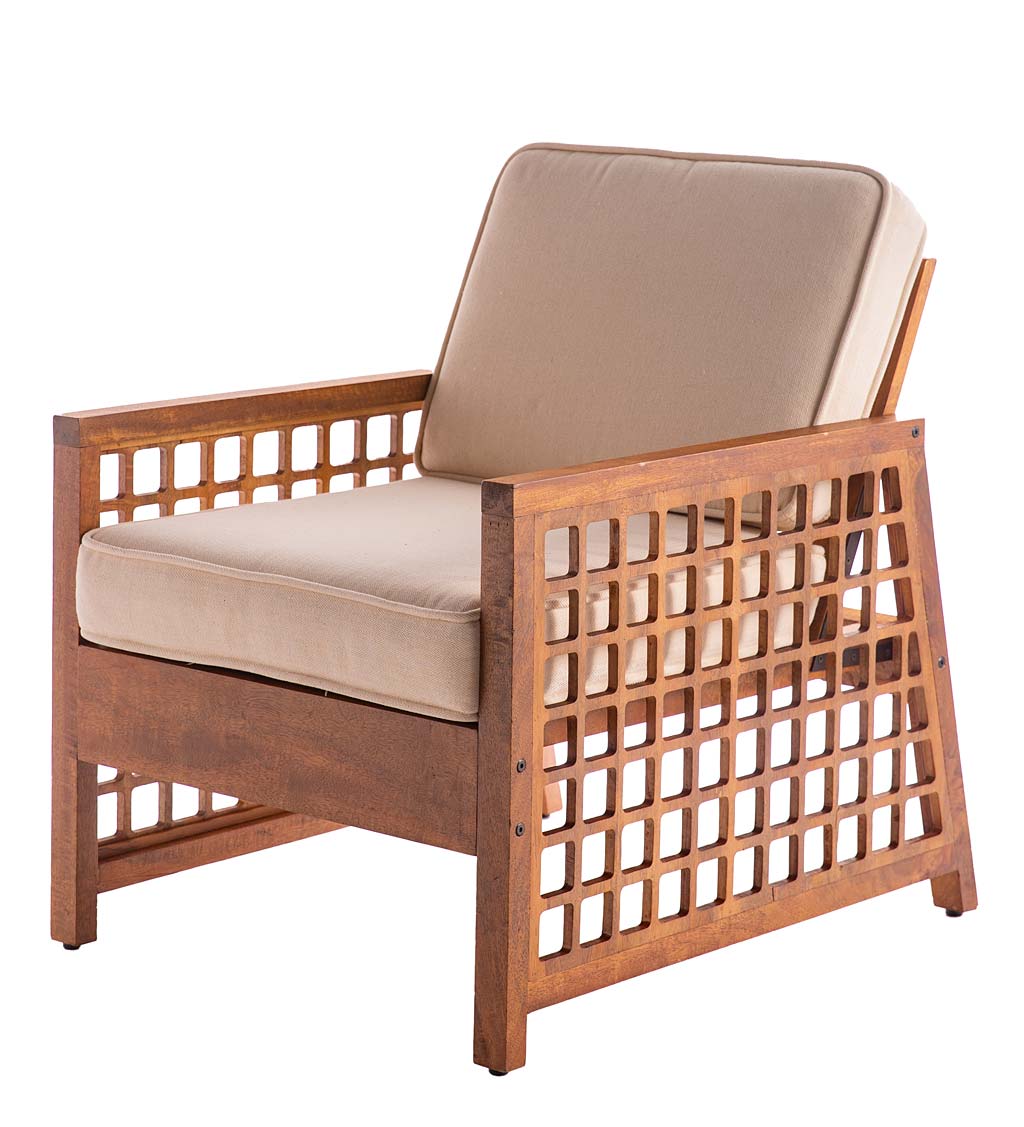 Mango Wood Club Chair