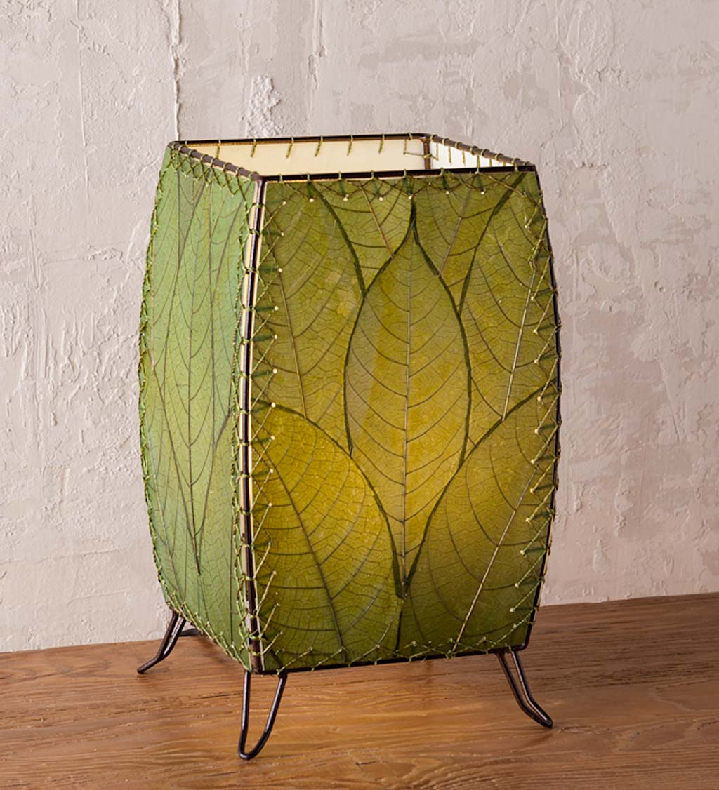 Outdoor/Indoor Leaf Cube Lamp